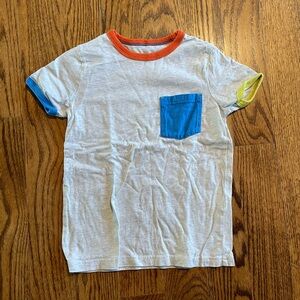 Mini Boden colorblock top size 5-6 years